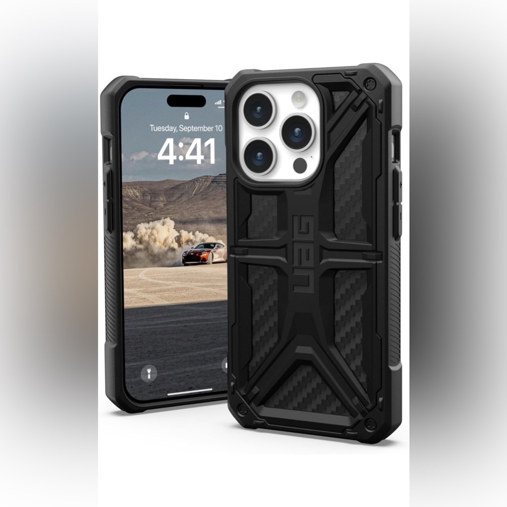 URBAN ARMOR GEAR UAG Case Compatible with iPhone 15 Pro Case 6.1" Monarch
